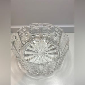 Waterford 7" Round Bowl- Bow Tie  Design